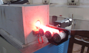 pièce forgéee chaude, machine de pièce forgéee d'induction, pièce forgéee de barre d'acier