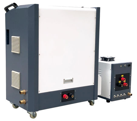 Machine industrielle de fréquence moyenne de chauffage par induction avec l'écran tactile 100kw de DSP