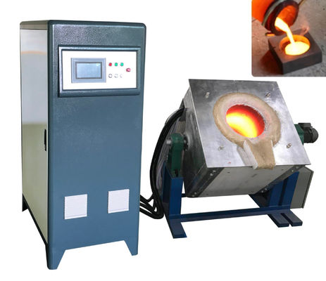 Four de fonte de fréquence moyenne d'induction d'IGBT pour la fonte argentée de fer en acier
