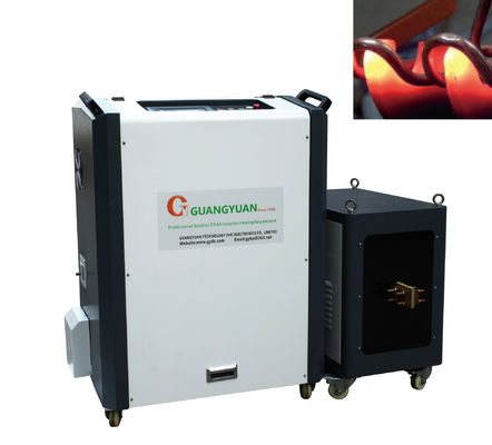Four de pièce forgéee d'induction de refroidissement par l'eau 60KW pour le chauffage de barre d'acier de 50mm