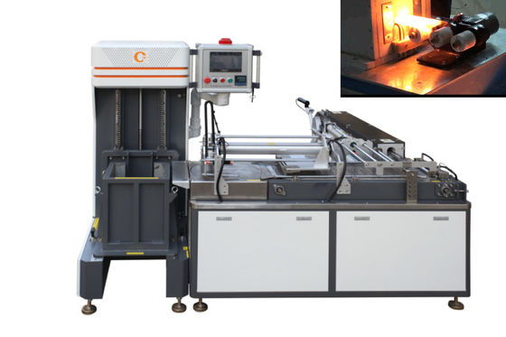 Machine de pièce forgéee automatique de l'induction 100KW pour la pièce forgéee en acier de cuivre en laiton