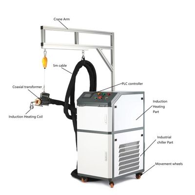 Machine portative tenue dans la main de chauffage par induction d'IGBT Digital pour la soudure de soudure